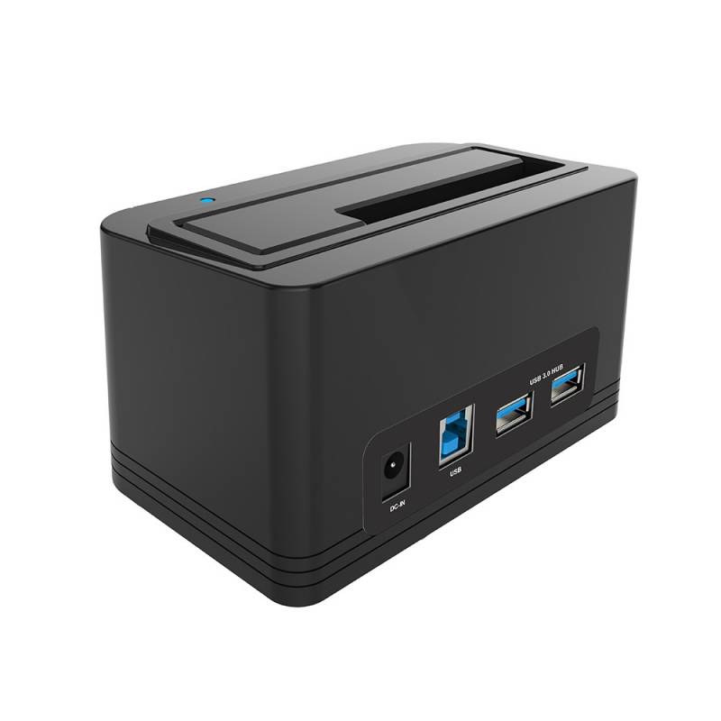DUAL DOCK Hdn pour 2 disqu dur S-ata 3.5''/2.5'' USB3,0,back up au millur prix