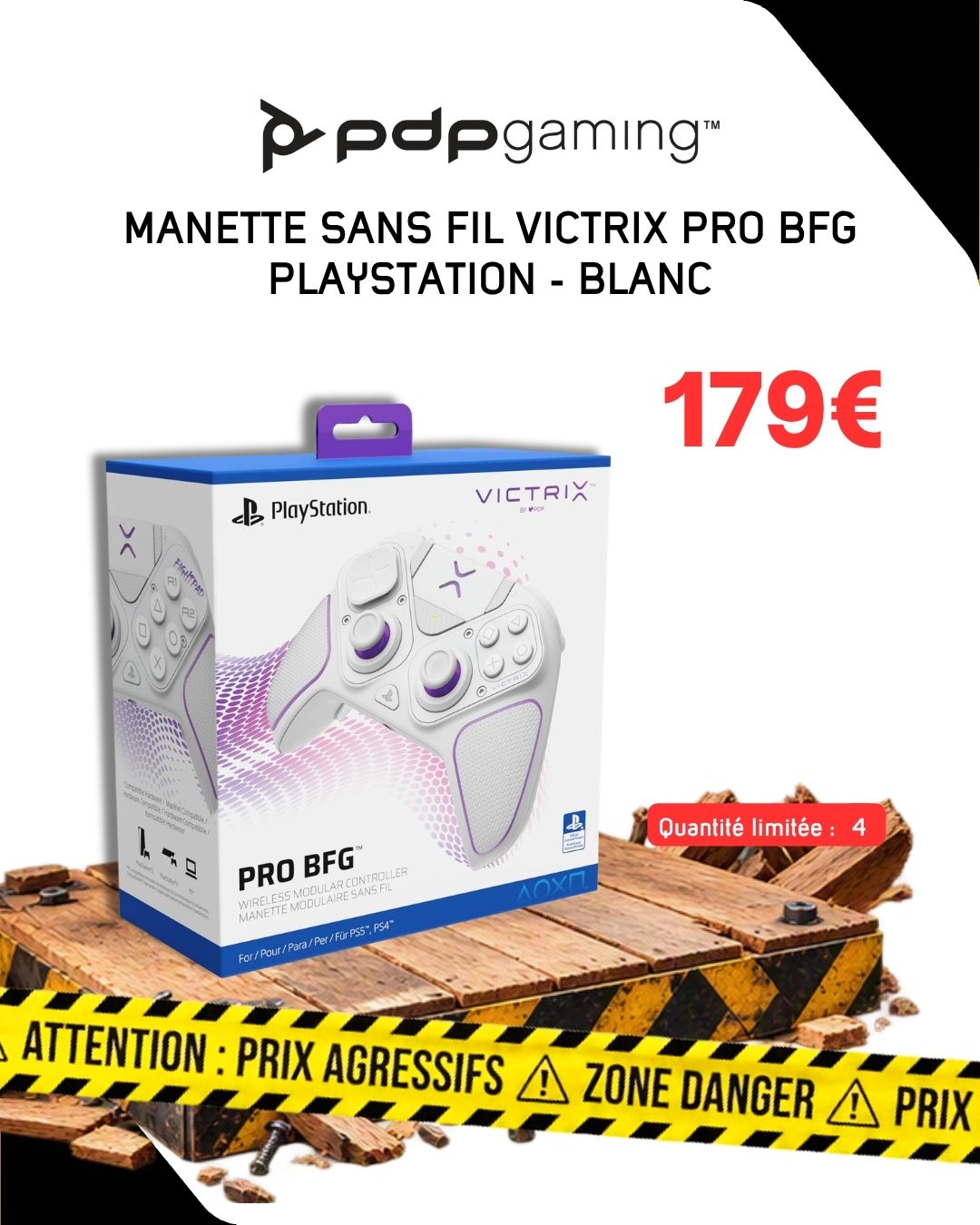 Manette sans fil Victrix