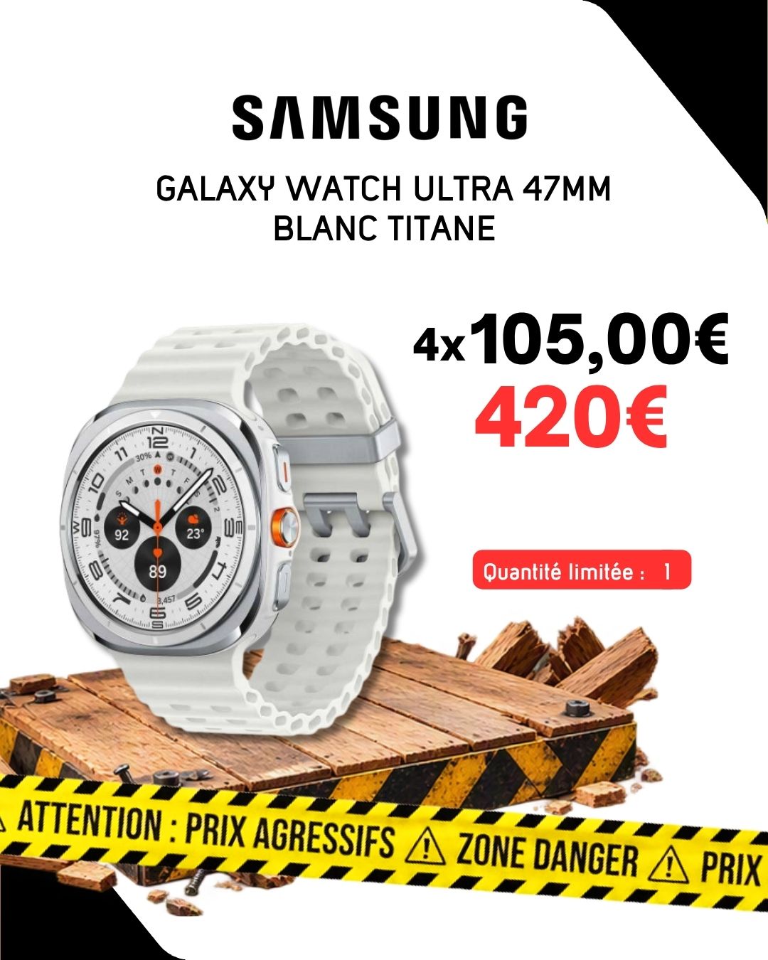 Montre connectée Galaxy ultra