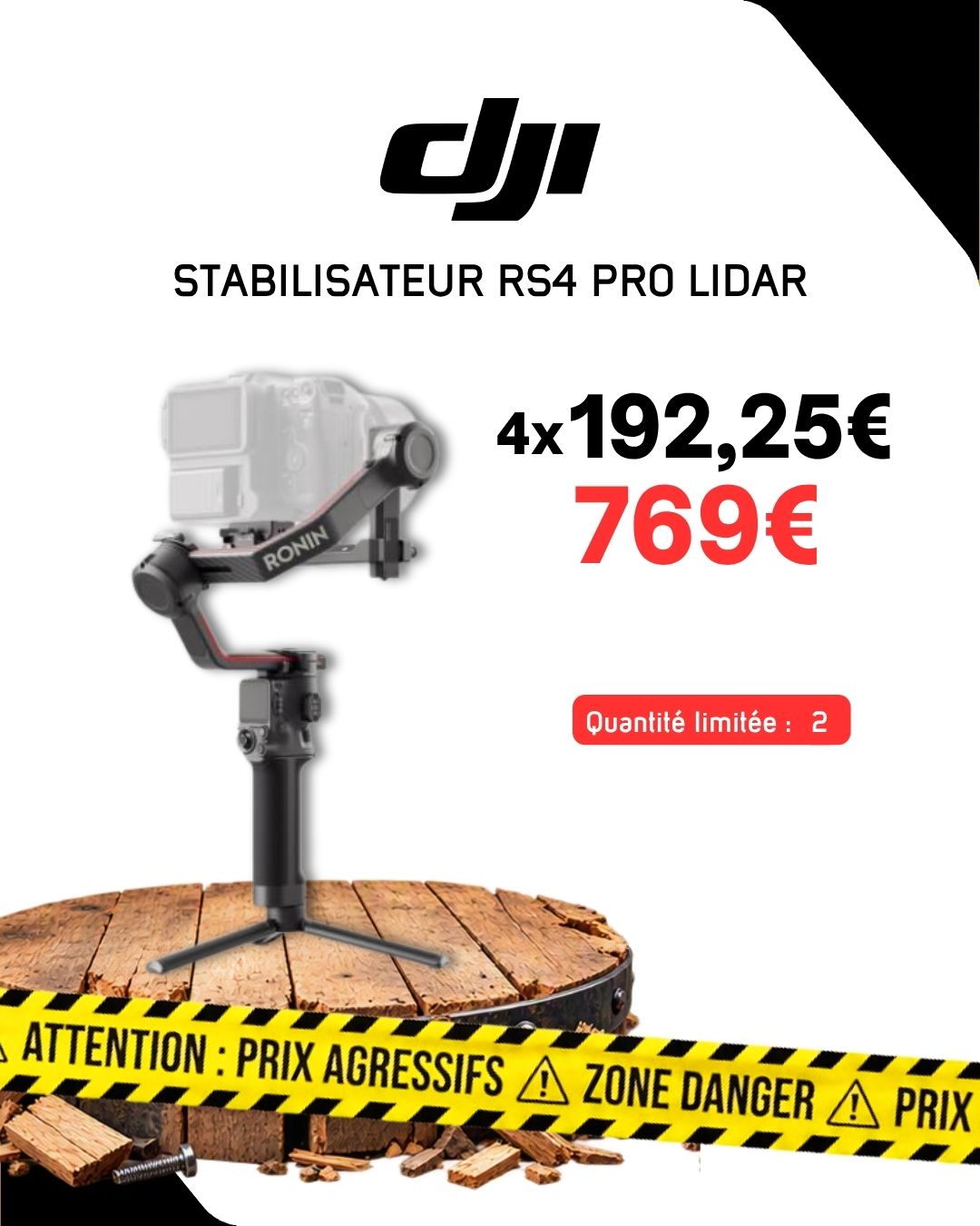 Stabilisateur RS4 PRO
