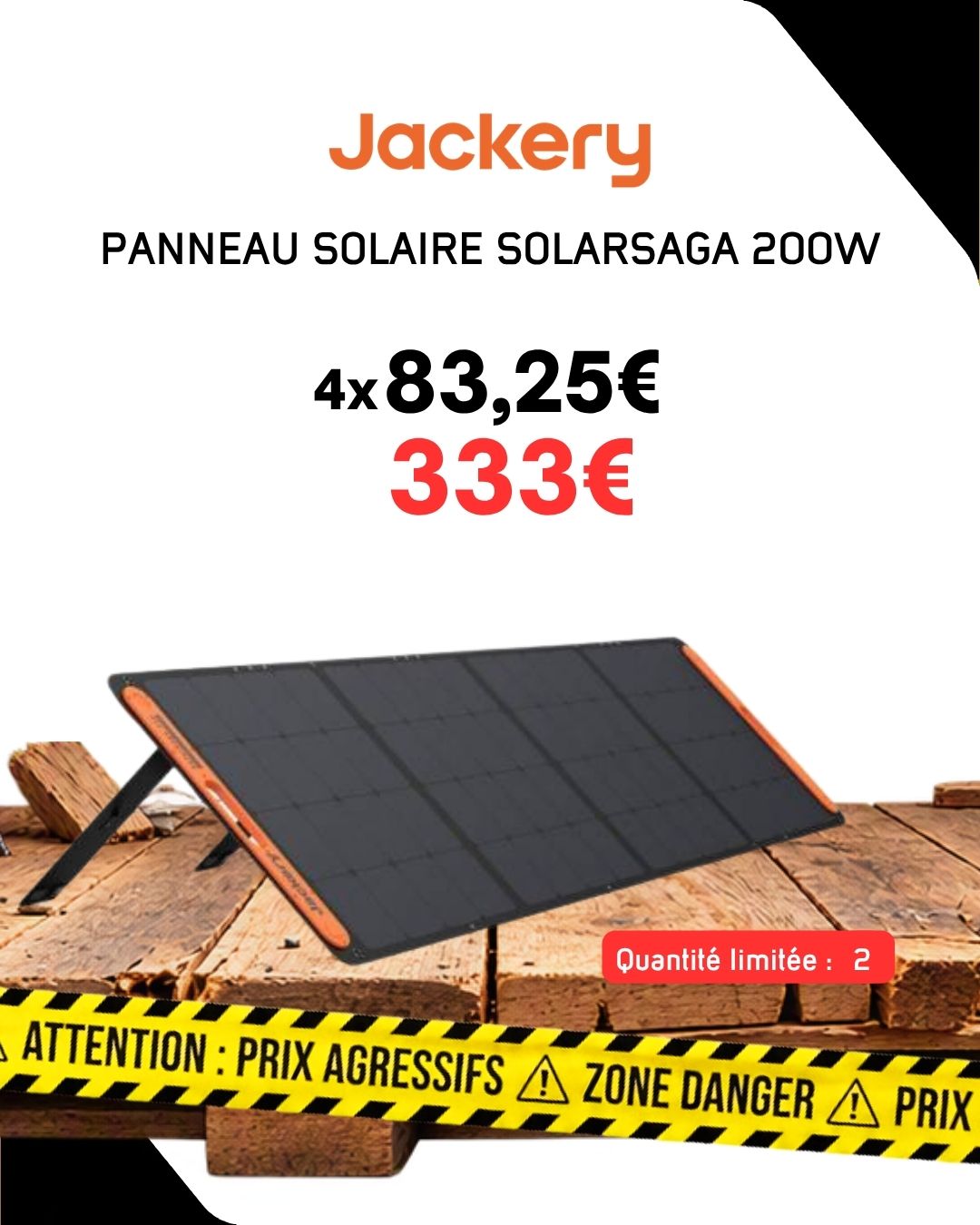 Panneau solaire 200W