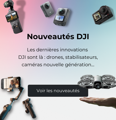 Sélection Nouveautés DJI Fin 2025 - Mobile
